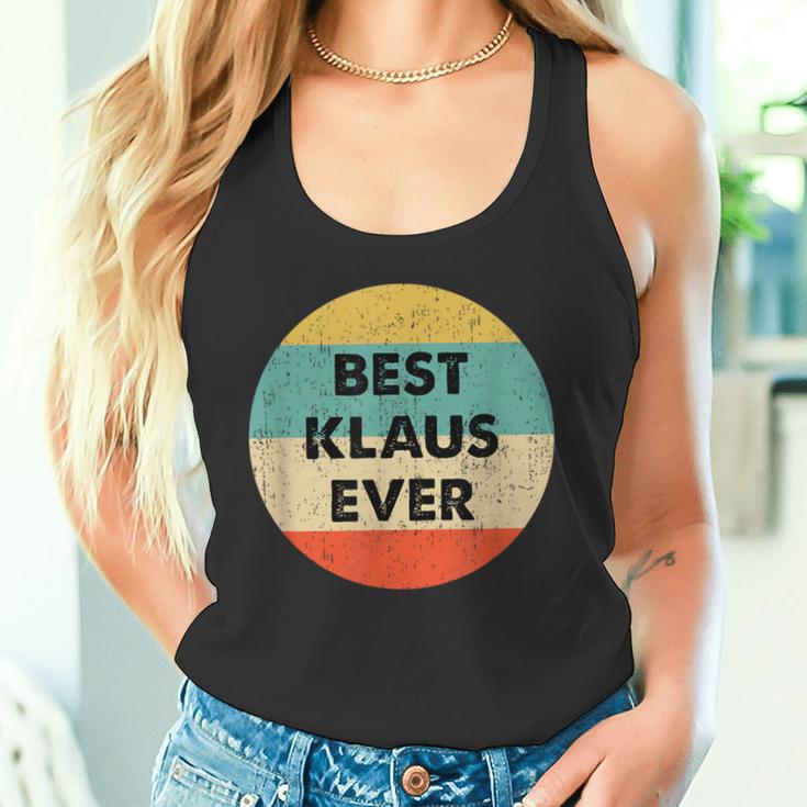 Klaus First Name Tank Top