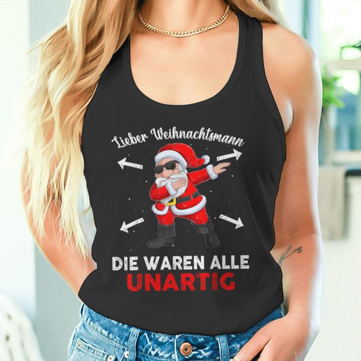 Lieber Weihnachtsmann Die Waren Alle Unartig Tank Top