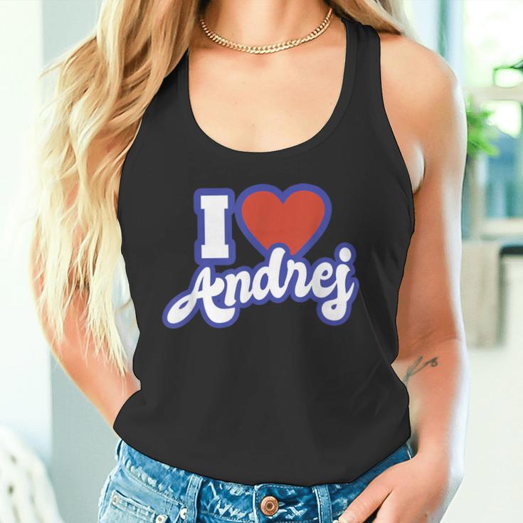 I Love Andrej Tank Top