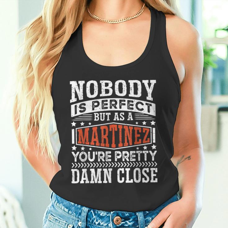 Matching Martinez Family Name Family Reunion Martinez Tank Top