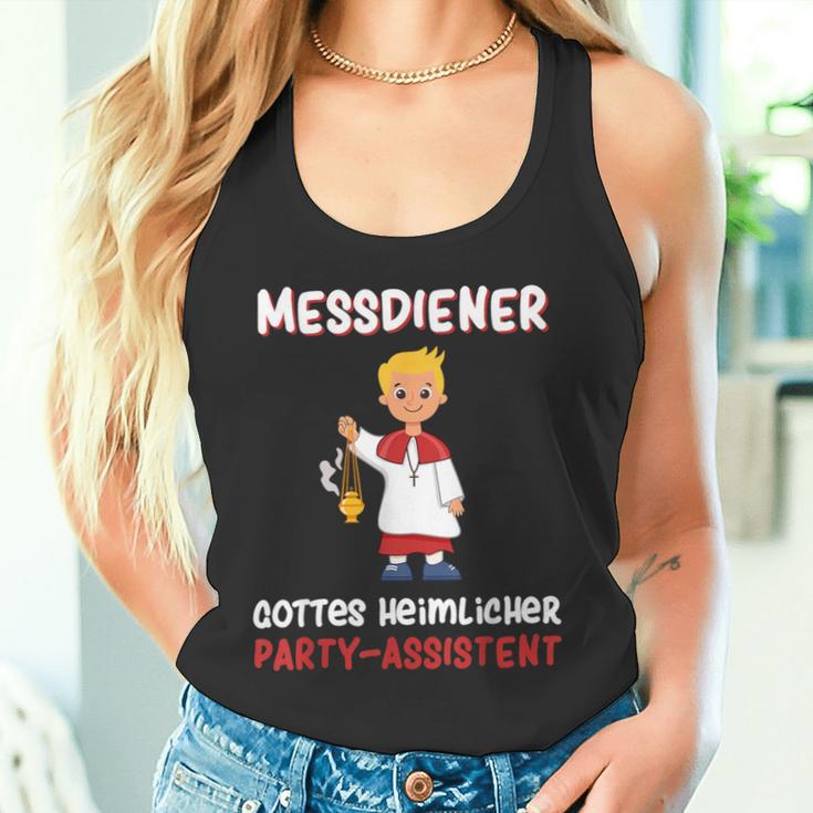 With Ministrant Sternsinger Ministranten Messdienerin Messdiener Tank Top