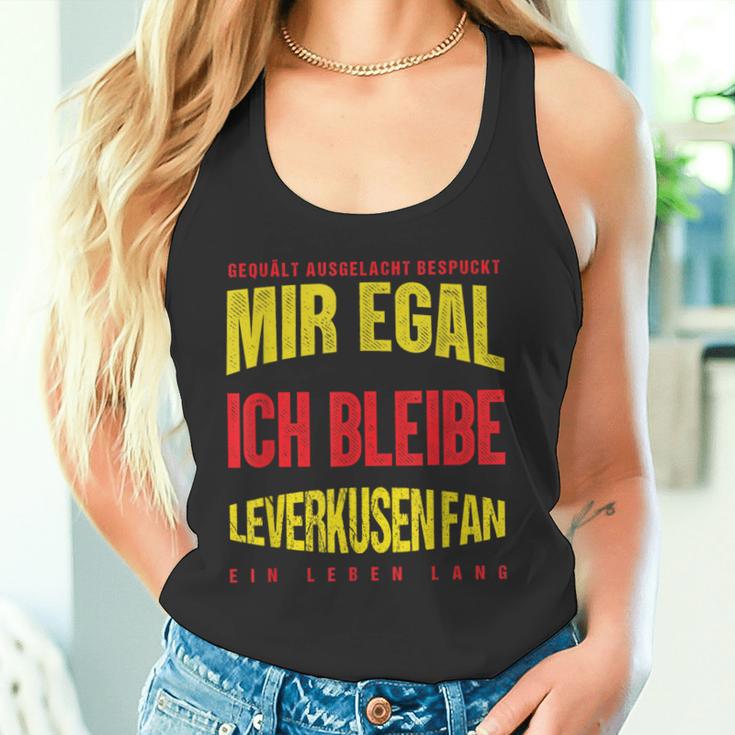 Mir Egal Ich Bleibe Leverkusen Fan Football Fan Club Tank Top