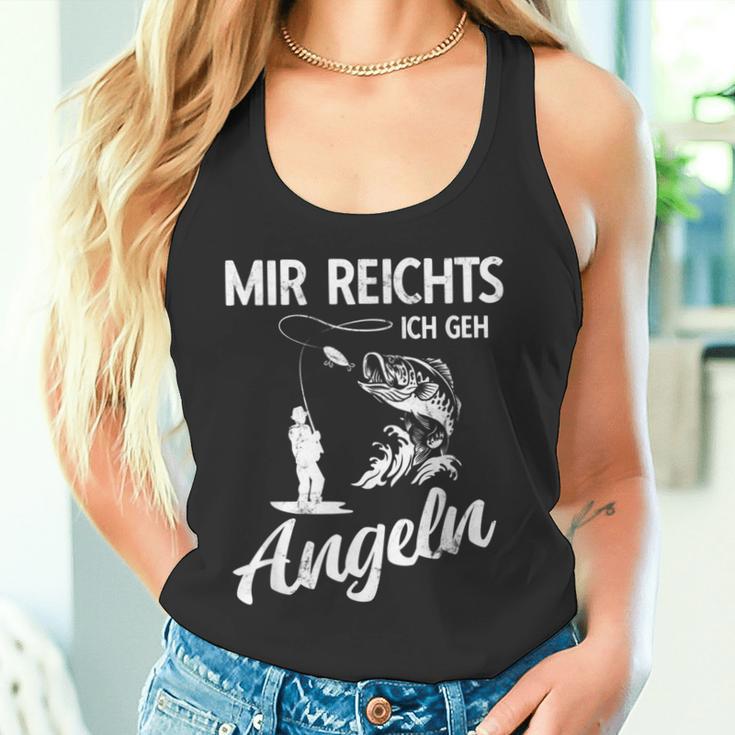 Mir Reichts Ich Geh Angeln Fischer Angler Tank Top