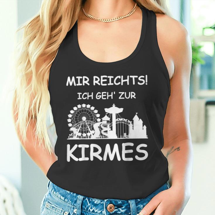 Mir Reicht's Ich Geh Zur Kirmes Retro Saying Tank Top