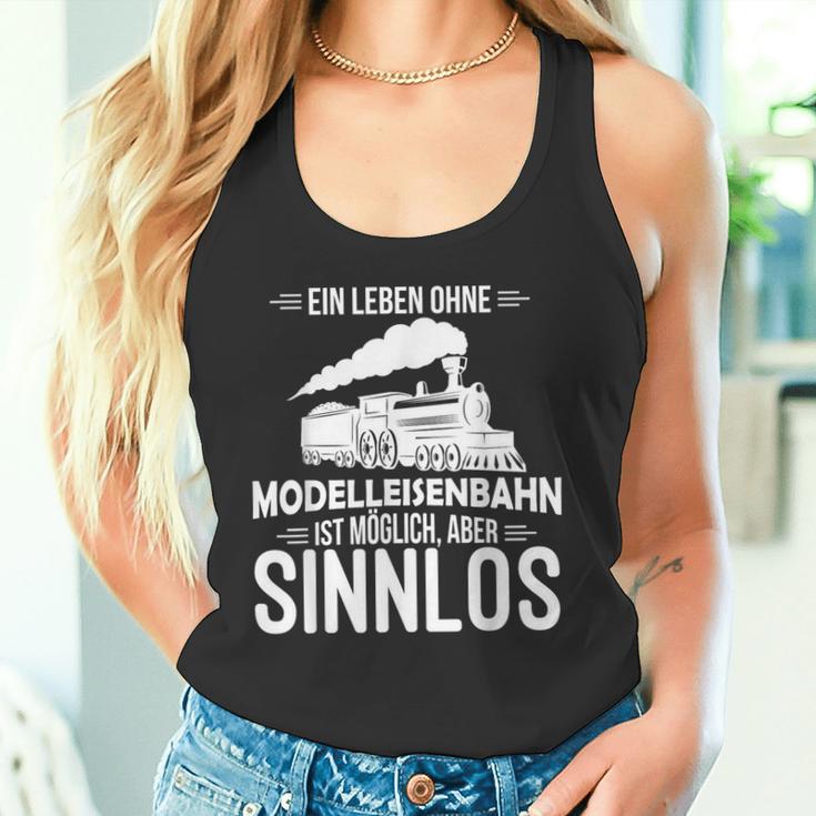 Model Railway Life Ohne Model Railway Sinnlos Railway Tank Top