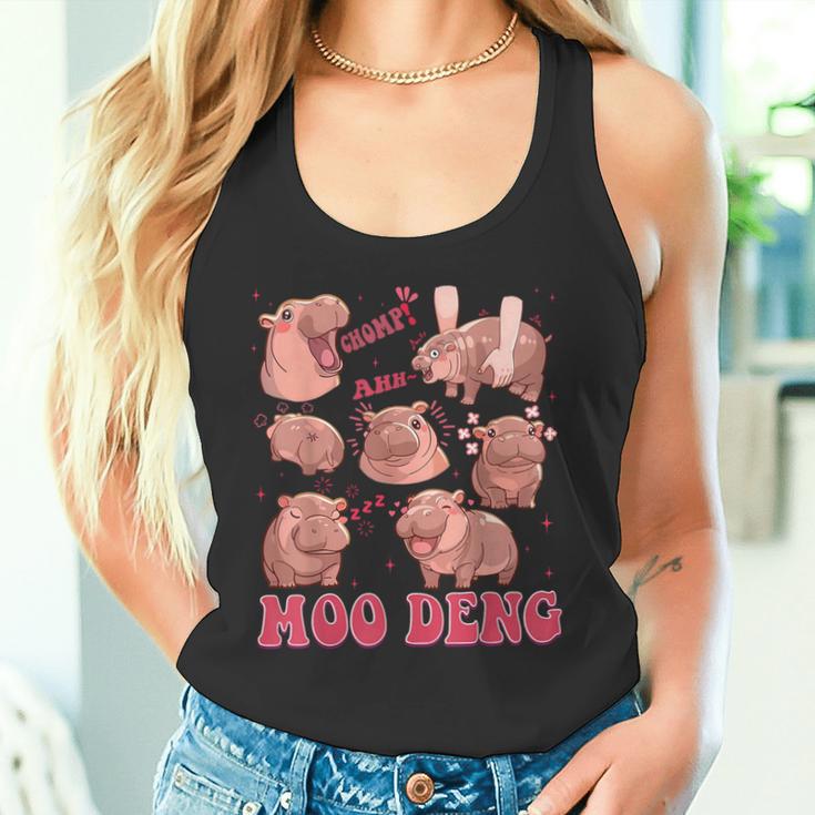 Moo Deng 2024 Moo Deng Moo Deng Cute Hippo Tank Top