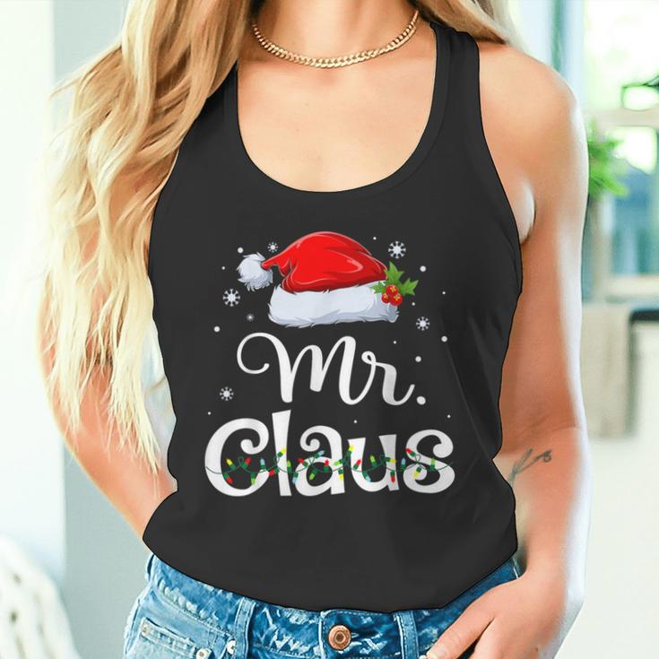 Mr And Mrs Claus Pyjama Santa Tank Top