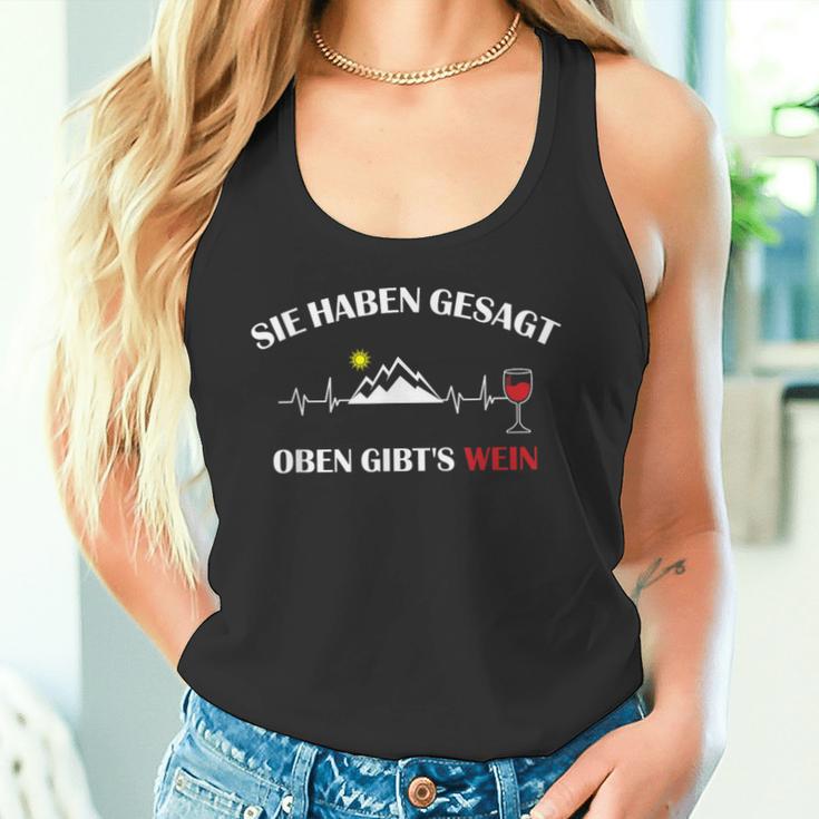 Oben Gibts Wein 'Oben Gibts Wein' Tank Top