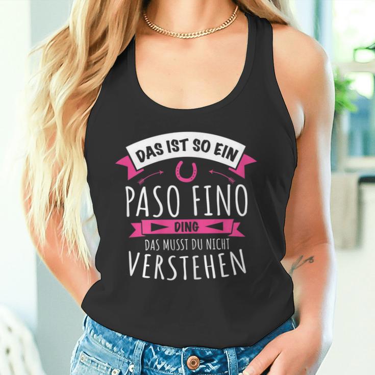 Paso Fino Pferd Pferderasse Das Ist So Ein Paso Fino Ding Tank Top