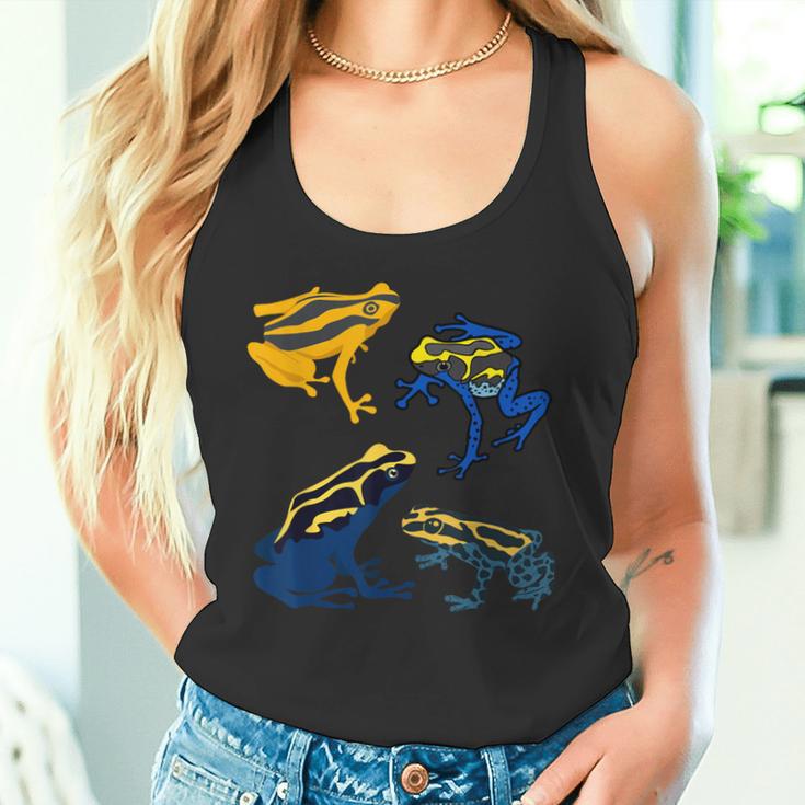 Pfeilgiftfrosch Baumsteigerfrösche Dendrobatidae Blue Cool Tank Top