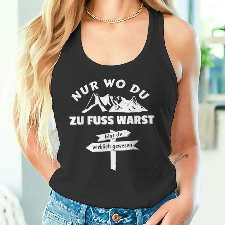 Pilger Nur Wo Du Zu Fuss Bist Du Wirklich Gewesen Tank Top