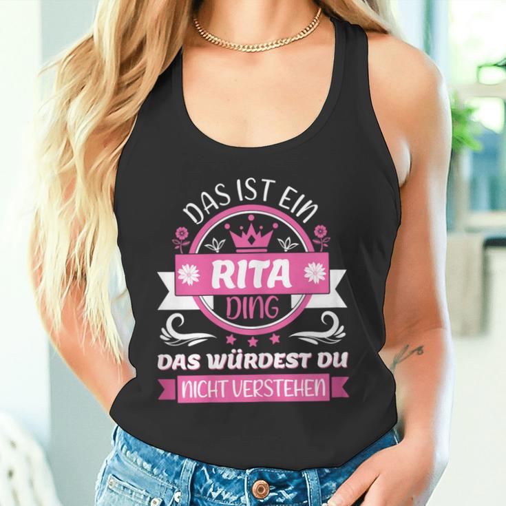 Rita Name Name Day Das Ist Ein Rita Ding Tank Top