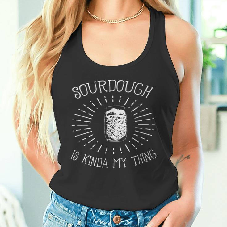 Sauerteig Ist Irgendwie Mein Ding Backen Bäcker Lustig Tank Top