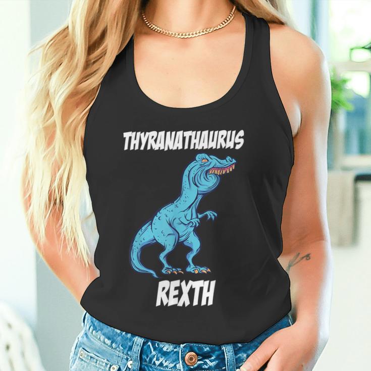 T-Rex Überbiss Meme T-Rex Party Tank Top