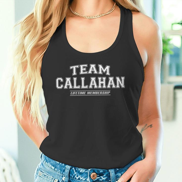 Team Callahan Stolzer Familienname Nachname Geschenk Tank Top