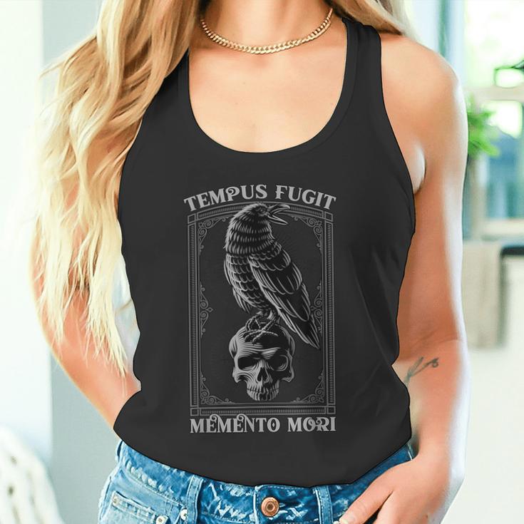 Tempus Fugit Memento Mori Latin Tank Top