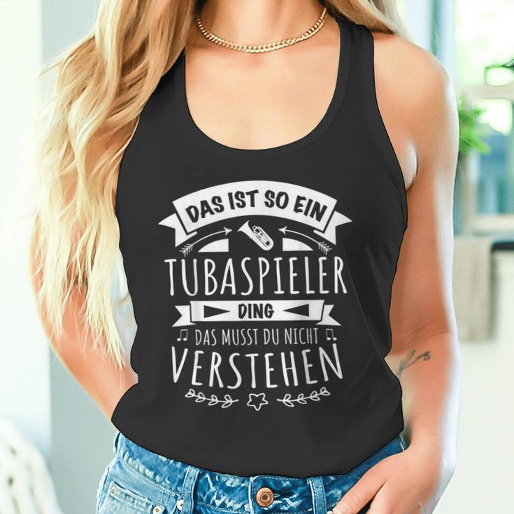 Tubist Tuba Musician Das Ist So Ein Tubaspieler Ding Tank Top