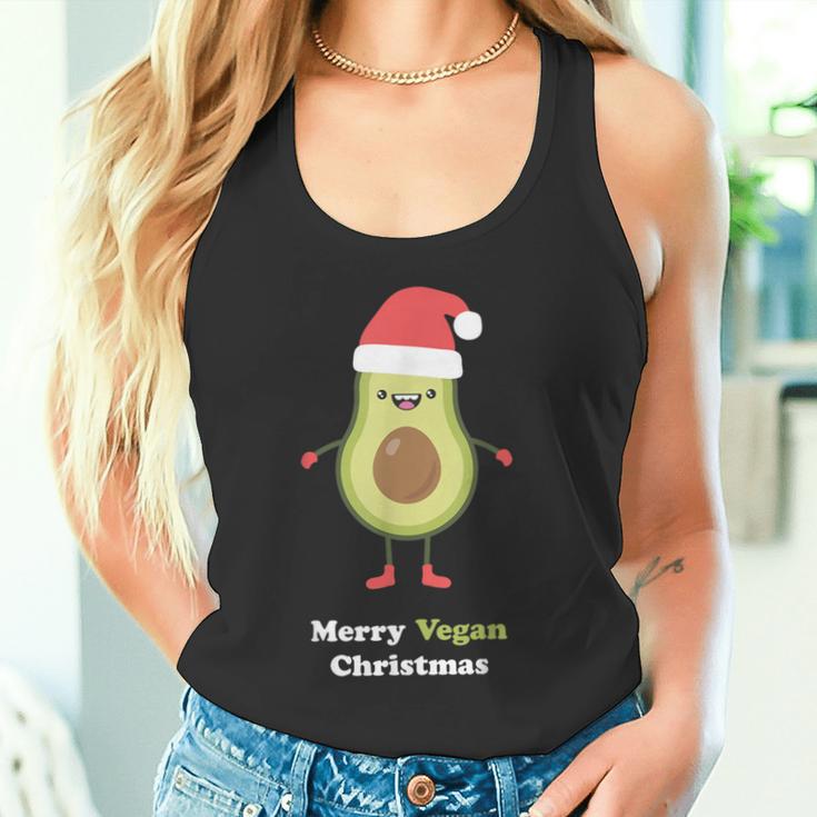 Vegan Christmas Avocado Xmas Christmas egan Tank Top