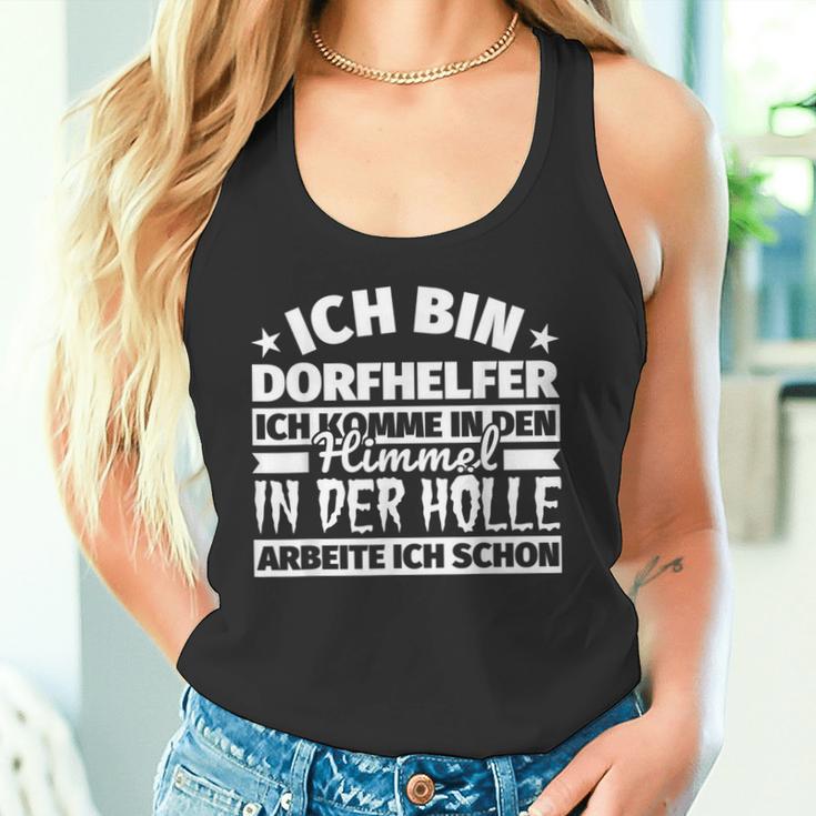 Village Helper Heaven Hell Tank Top