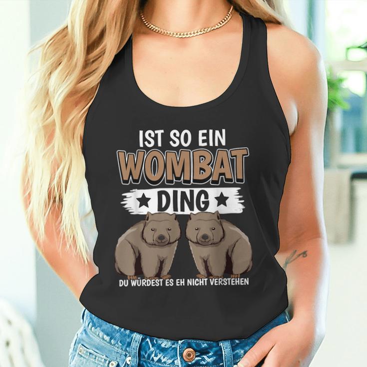 Wombats Australia Sachen Ist Such A Wombat Ding Wombat S Tank Top