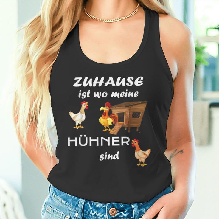 Zuhause Ist Wo Meine Hühner Sind Sind Farmer Zuhause Ist Wo Meine Hühn Tank Top