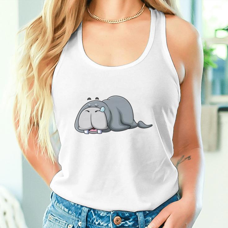 Das Dickerchen Macht Ein Naperchen Walrus Pyjamas Sleep Tank Top