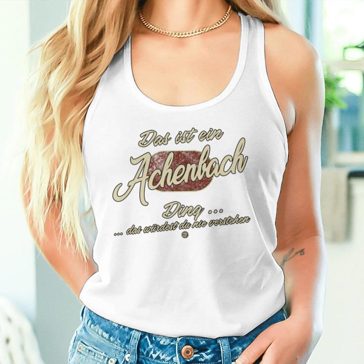 Das Ist Ein Achenbach Ding Family Achenbach Long-Sleeved Tank Top