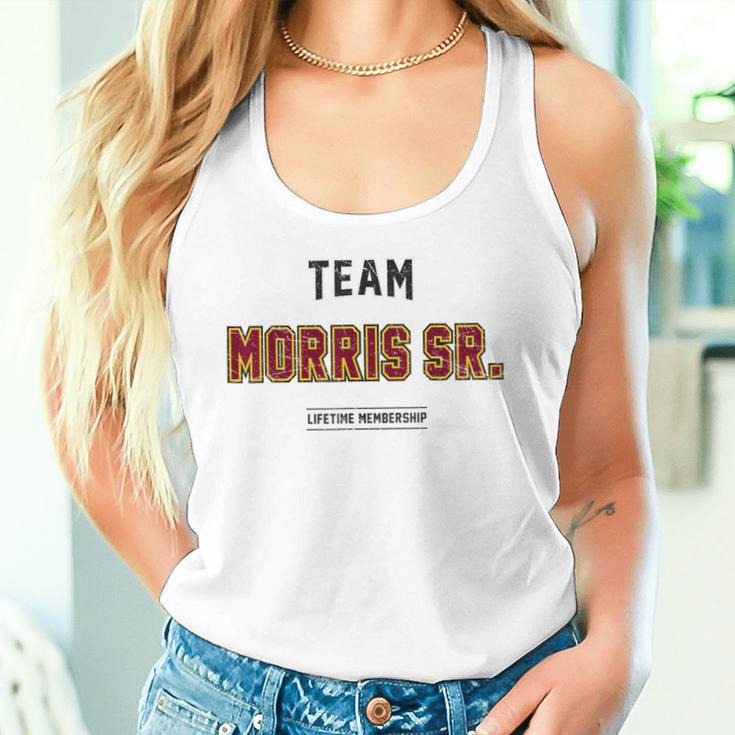 Distressed Team Morris Sr Proud Family Nachname Nachname Tank Top