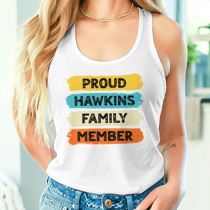 Hawkins Retro Hawkins Last Name Hawkins Tank Top