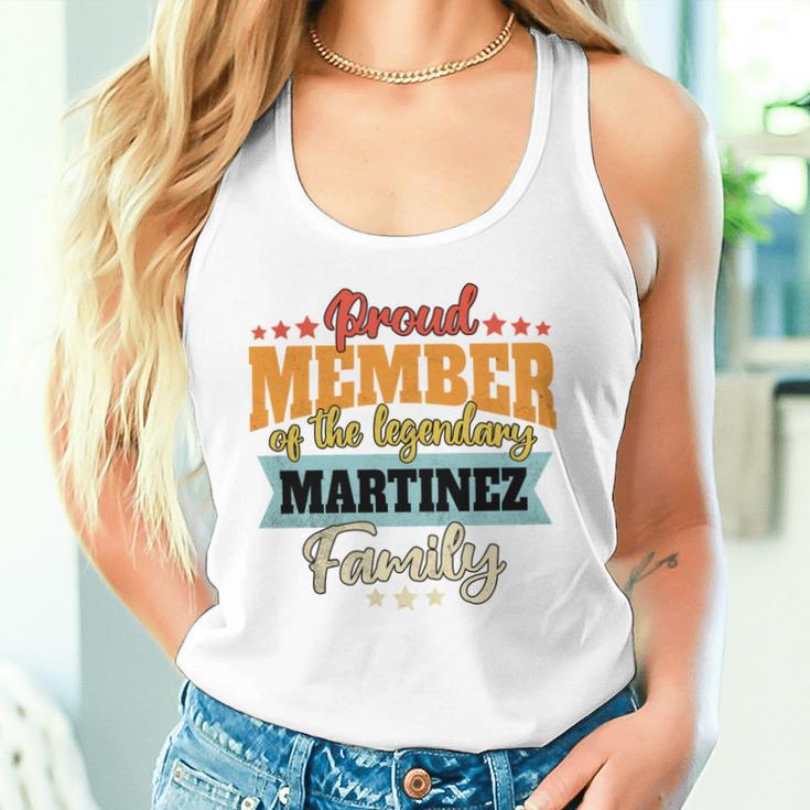 Martinez Surname Martinez Tank Top