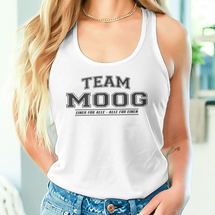 Team Moog Proud Family Last Name Tank Top