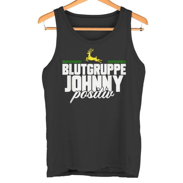 Blutgruppe Johnny Positiv Tank Top