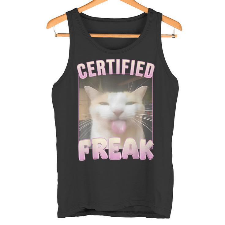 Cat Certified Freak Tank Top