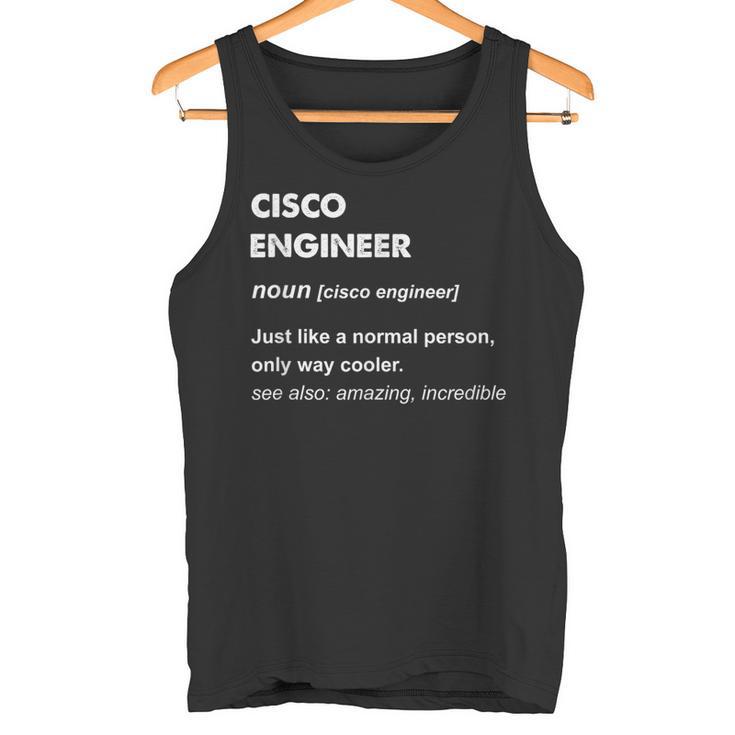 Cisco Engineer Tank Top