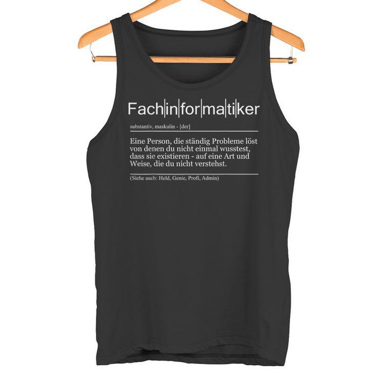 Computer Nerd It Slogan Tank Top