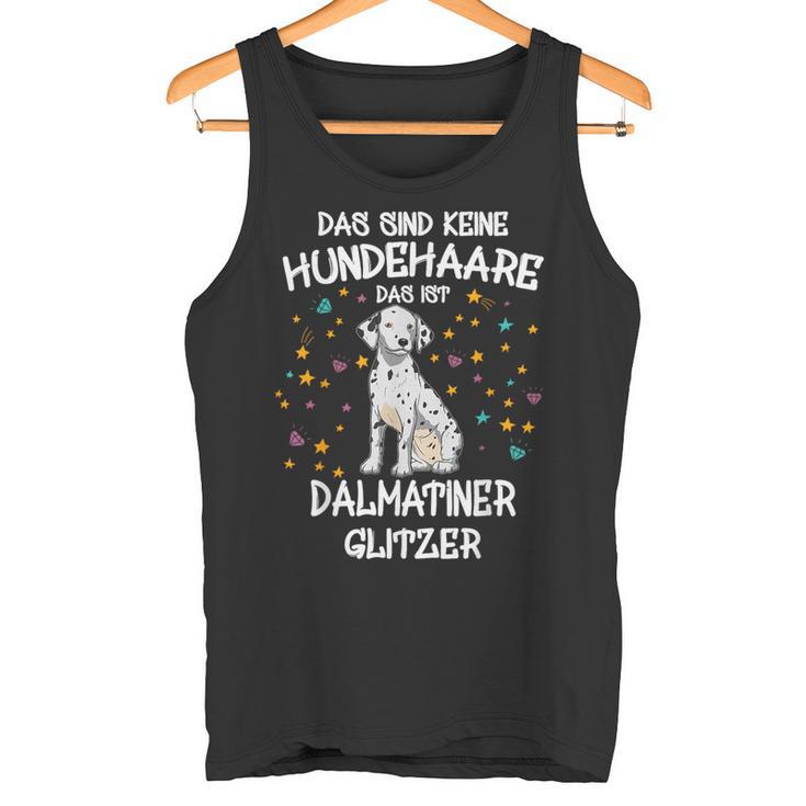 Dalmatian Glitter Dog Holder Dog Tank Top