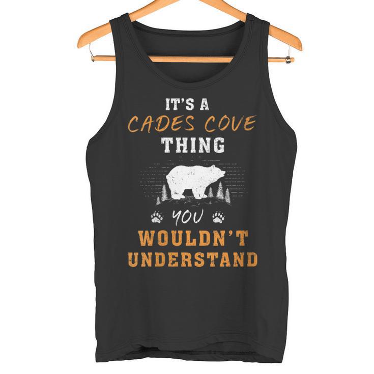 Damen Es Ist Ein Cades Cove Ding Great Smoky Mountains Mit-Ausschnitt Tank Top