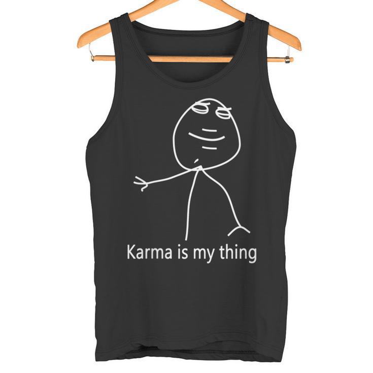 Damen Karma Ist Mein Ding Mit-Ausschnitt Tank Top