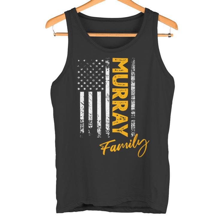 Damen Usa Murray Familienname Murray Nachname Murray Mit-Ausschnitt Tank Top