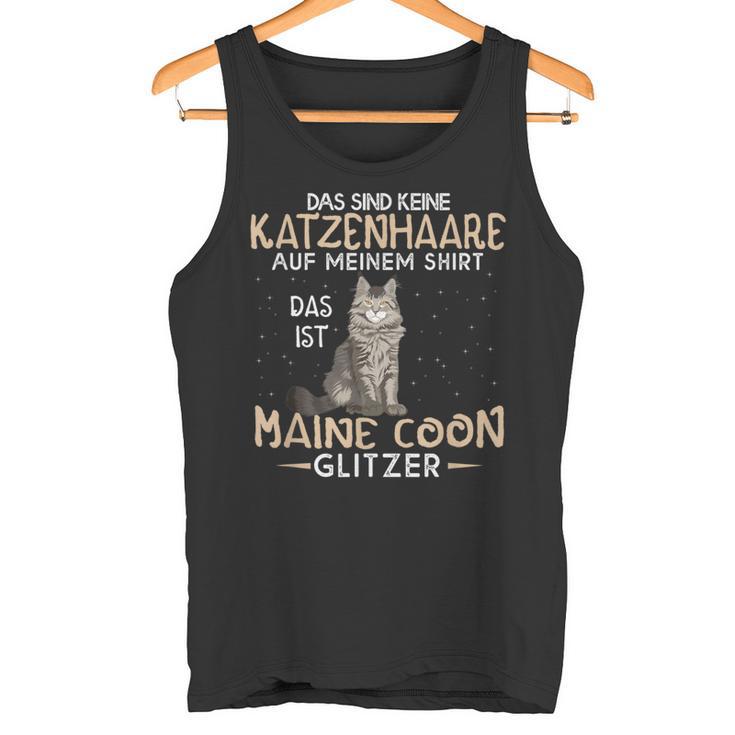 Das Sind Keine Katzenhaare Das Ist Maine Coon Glitter Tank Top