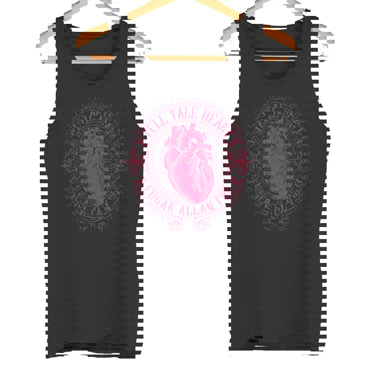 Edgar Allan Poe Tell-Tale Heart Littéraire Débardeur e