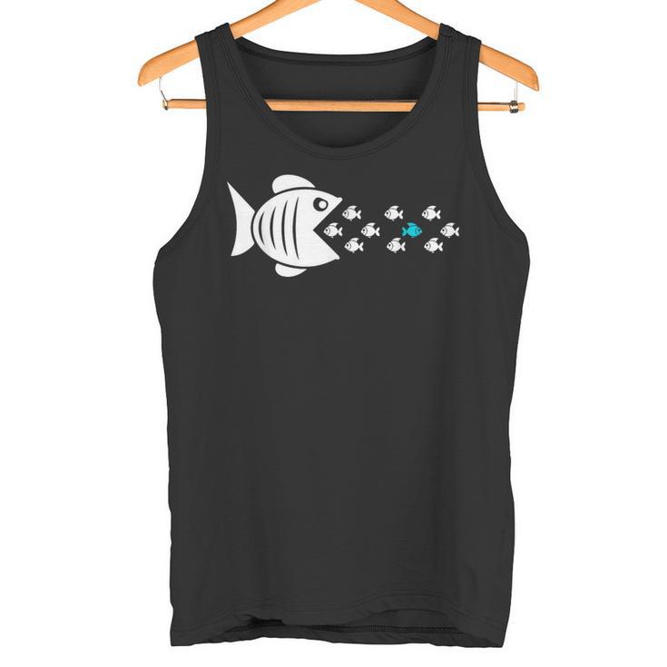 Gegen Den Strom Schwimmen Tank Top