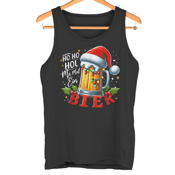 Ho Ho Hol Mir Mal Ein Bier Christmas Tank Top