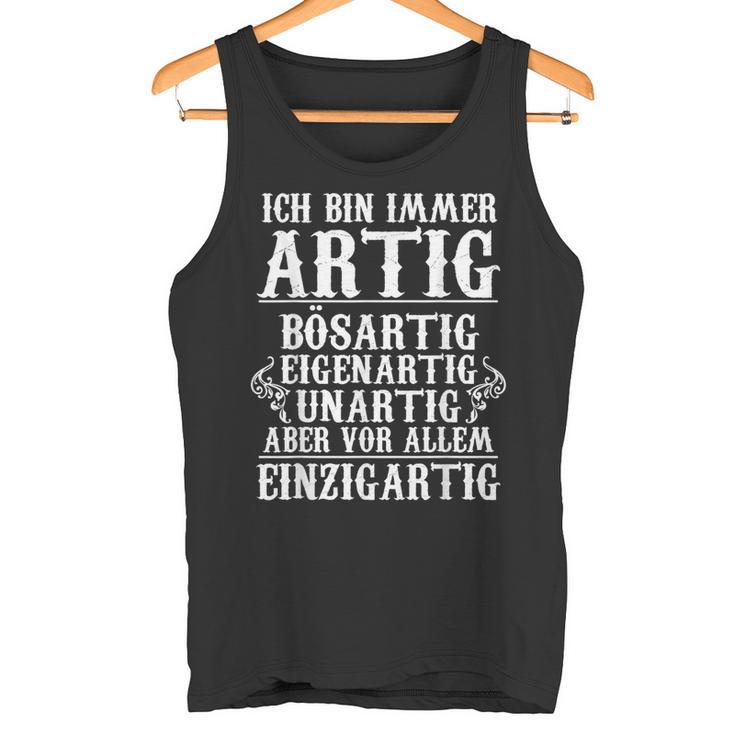 Ich Bin Immer Ar Tank Top