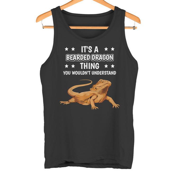 Ist So Ein Bartagame Ding Lustiger Spruch Bartagamen Tank Top