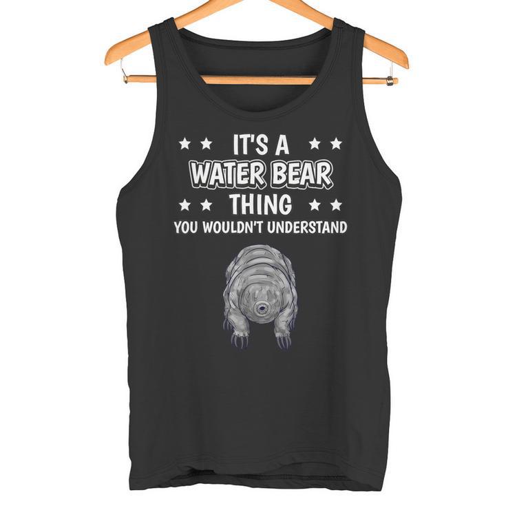 Ist So Ein Bärtierchen Ding Slogan Tank Top