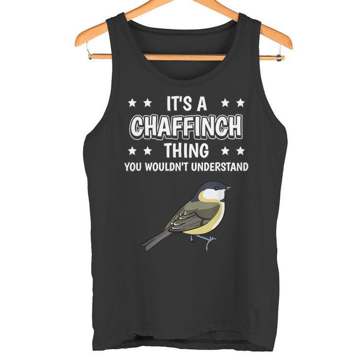 Ist So Ein Buchfink Ding Lustiger Spruch Buchfinke Tank Top