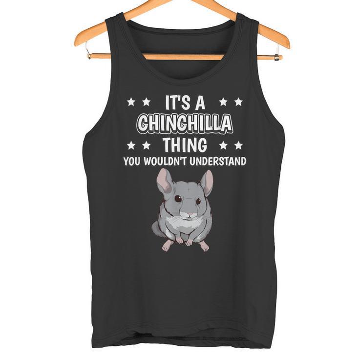 Ist So Ein Chinchilla Ding Lustiger Spruch Chinchillas Tank Top