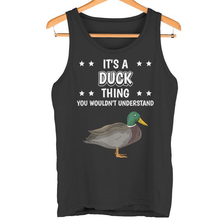 Ist So Ein Ente Ding Lustiger Spruch Enten Tank Top