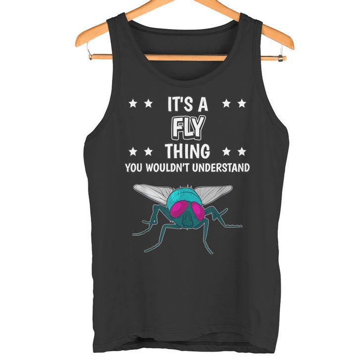 Ist So Ein Fliege Ding Lustiger Spruch Fliegen Tank Top